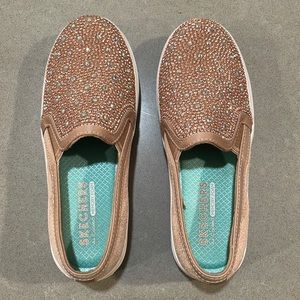 Skechers Kids Girl's Double Up Lil' Glitzy Gal